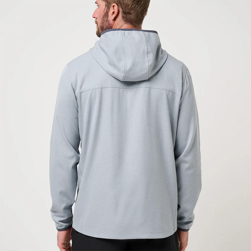 Custom Full Zip Golf Hoodie in 220 GSM Contrast Panel Jersey