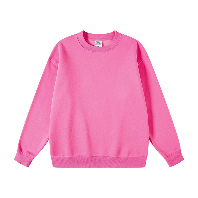 Custom Garment-Dyed Cotton Crewneck Sweatshirt Manufacturer