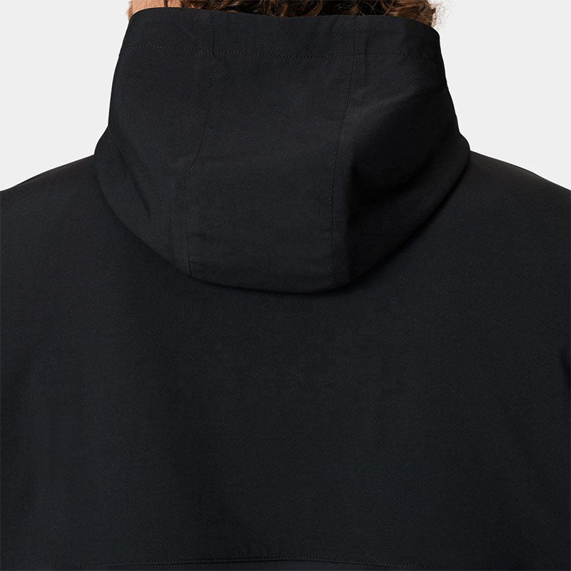Custom Golf Hoodie Black with Concealed Zip Pockets