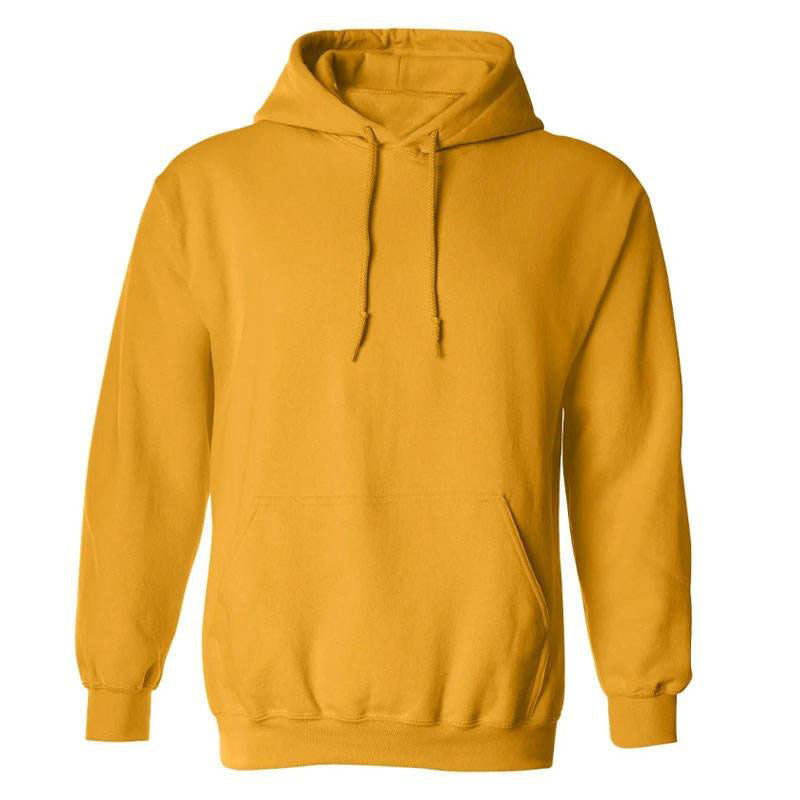 Custom Golf Hoodie Grey in 300 GSM Cotton-Spandex Fleece