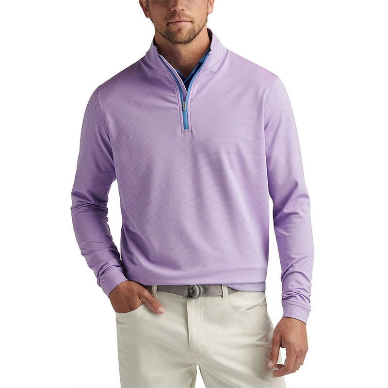 Custom Good Good Golf Polo Quarter-Zip Pullover in 320 GSM Knit