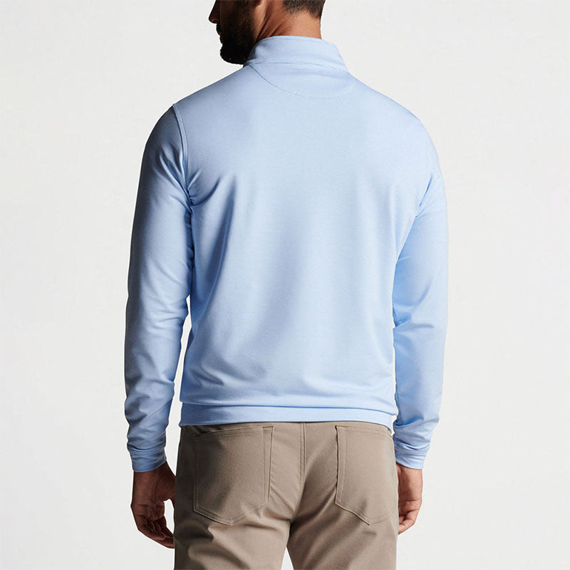 Custom Good Good Golf Polo Quarter-Zip Pullover in 320 GSM Knit