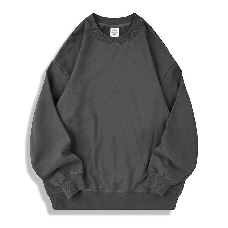 Custom Graphic Crewneck Sweatshirt in 350g Fleece for OEM Printing