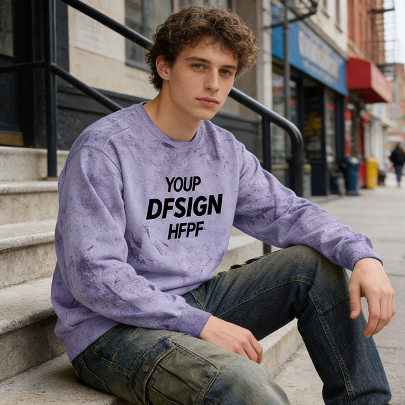 Custom Graphic Crewneck Sweatshirt Manufacturer