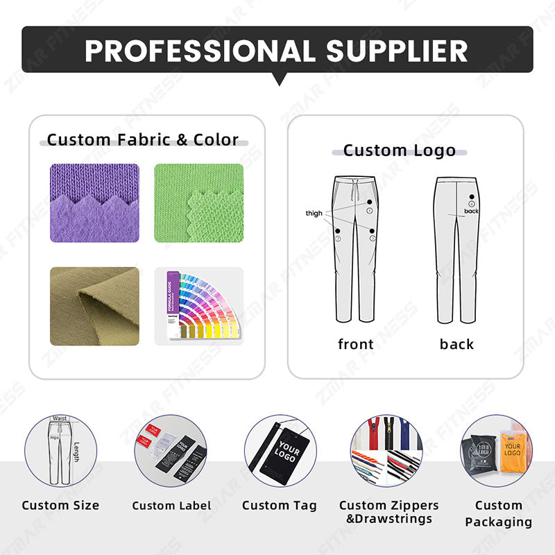 Custom Gray Golf Pants with Quick-Dry Stretch Fabric for Men