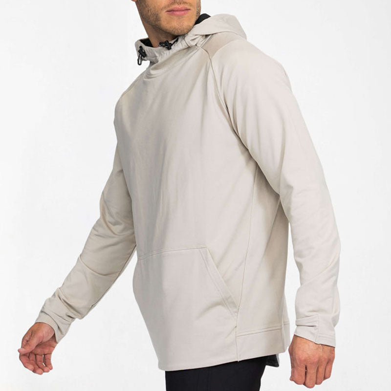 Custom 360 GSM Green Fleece Golf Hoodie with High-Neck Hood