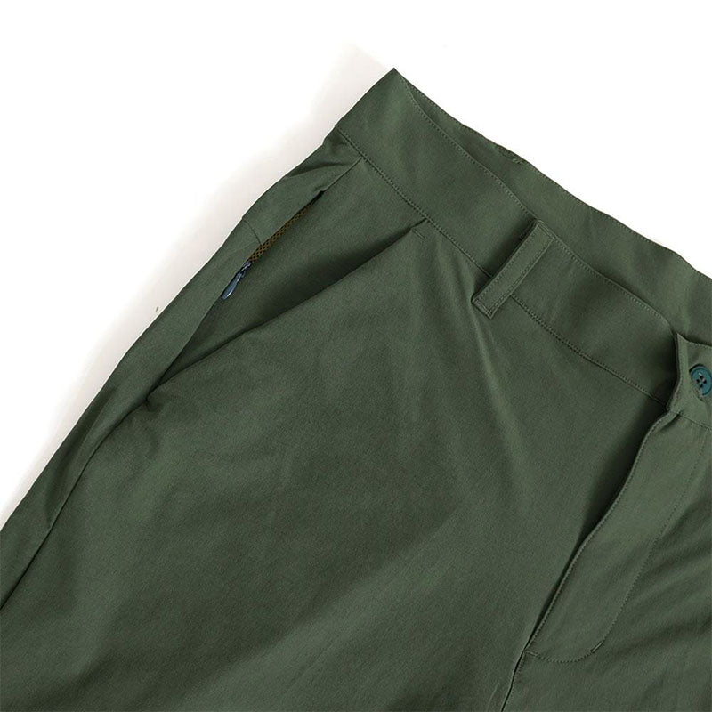 Custom Green Golf Shorts for Men – 160g Nylon-Spandex ODM