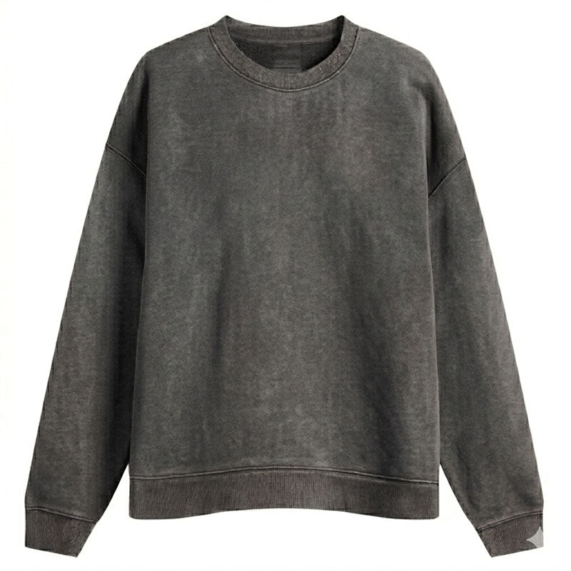 Custom Green Oversized Crewneck Sweatshirt for Women Wholesale