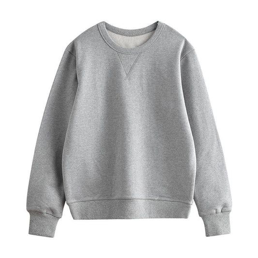 Custom Grey Crewneck Sweatshirt in Oversized Fit French Terry