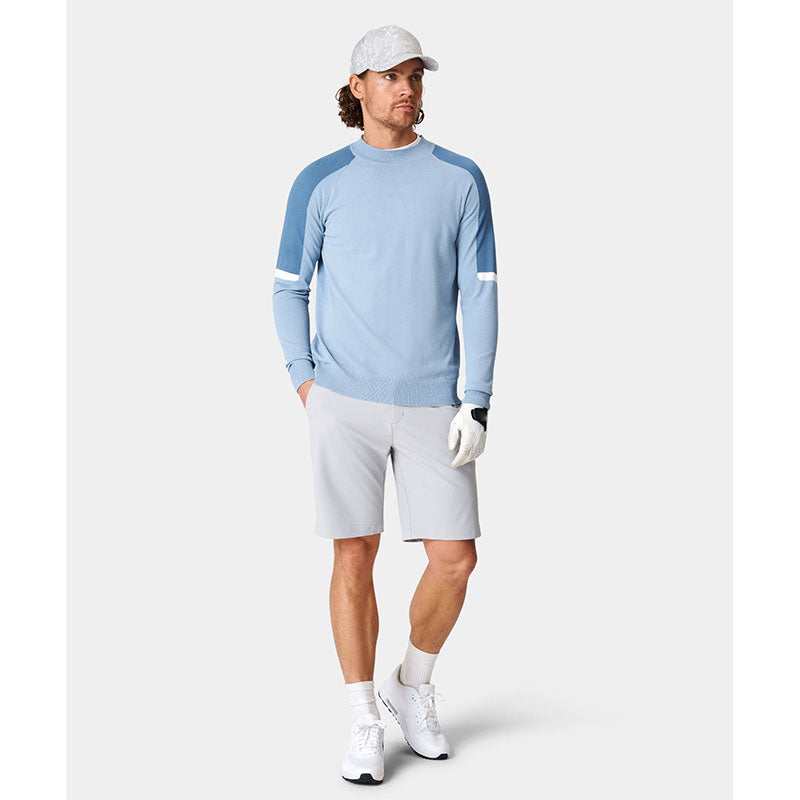 Custom Grey Golf Shorts in 240gsm Stretch Fabric