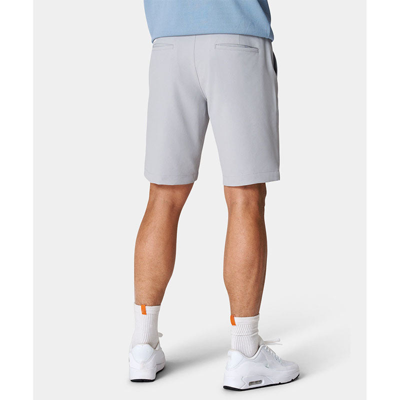 Custom Grey Golf Shorts in 240gsm Stretch Fabric