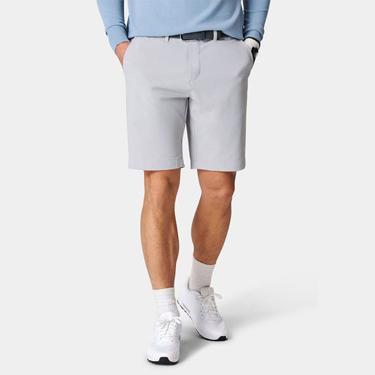 Custom Grey Golf Shorts in 240gsm Stretch Fabric