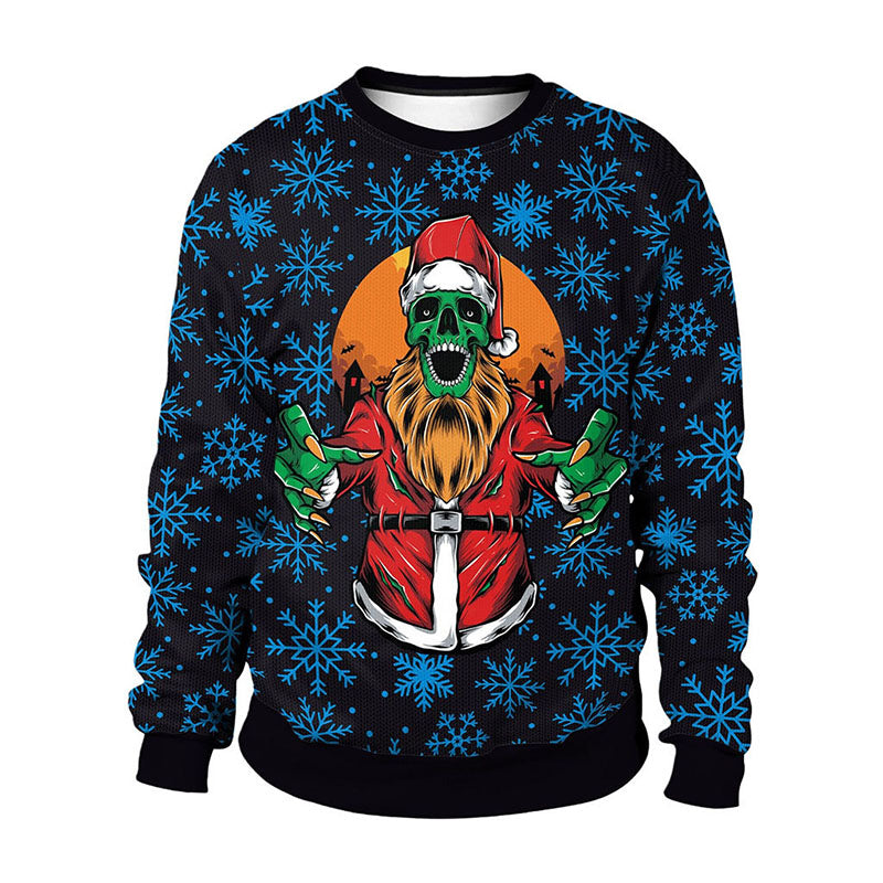 Custom Halloween Holiday Graphic Crewneck Sweatshirt Manufacturer