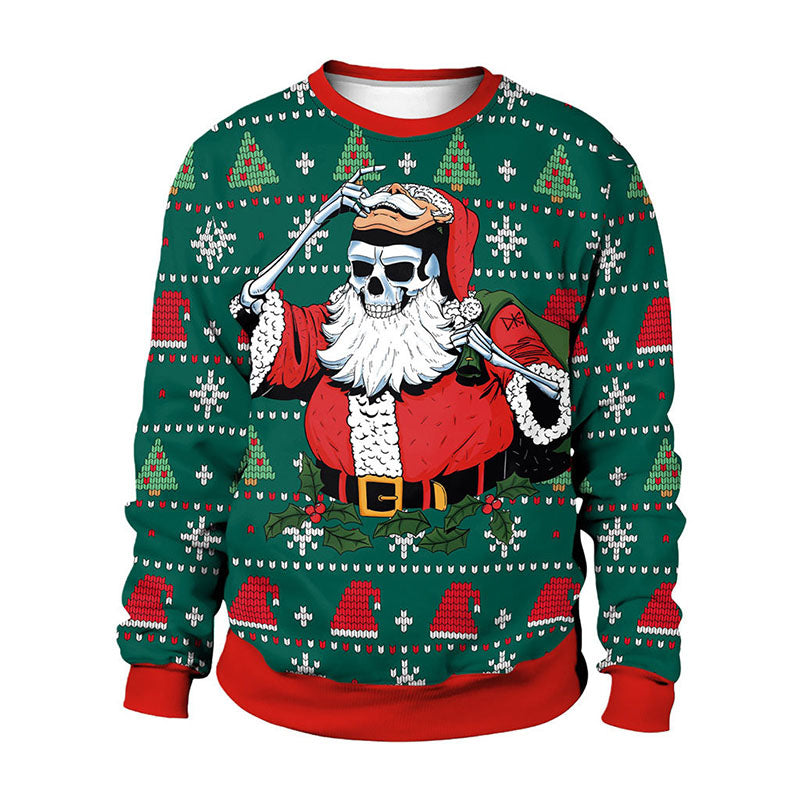 Custom Halloween Holiday Graphic Crewneck Sweatshirt Manufacturer