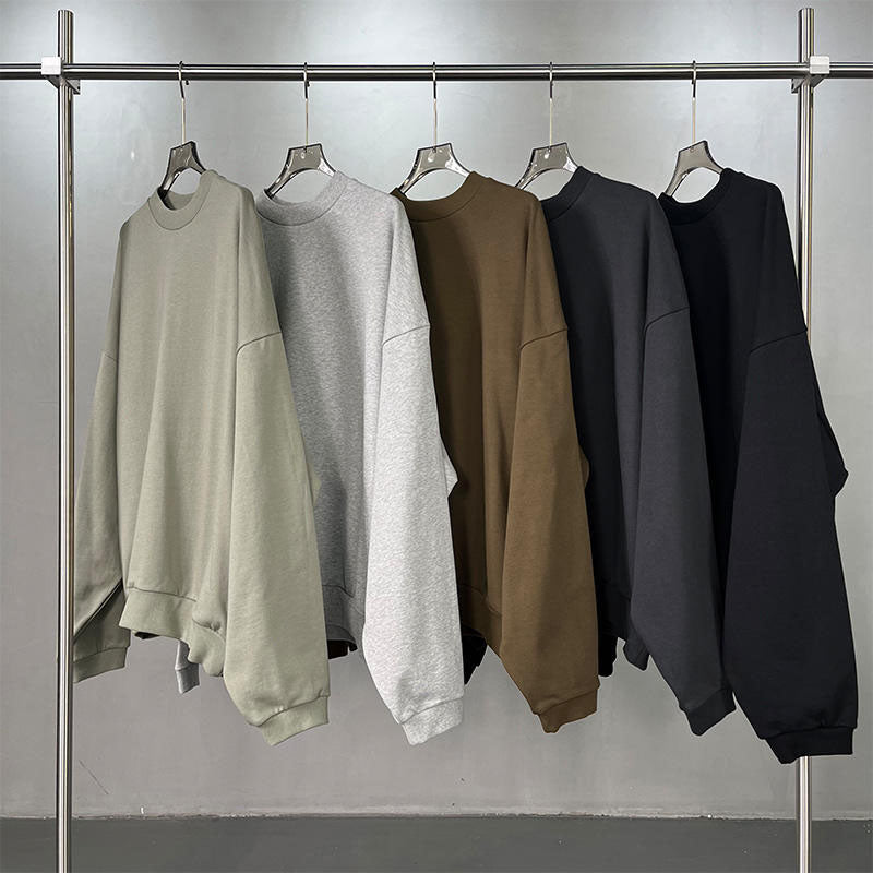 Custom Heavyweight Oversized Crewneck Sweatshirt Wholesale