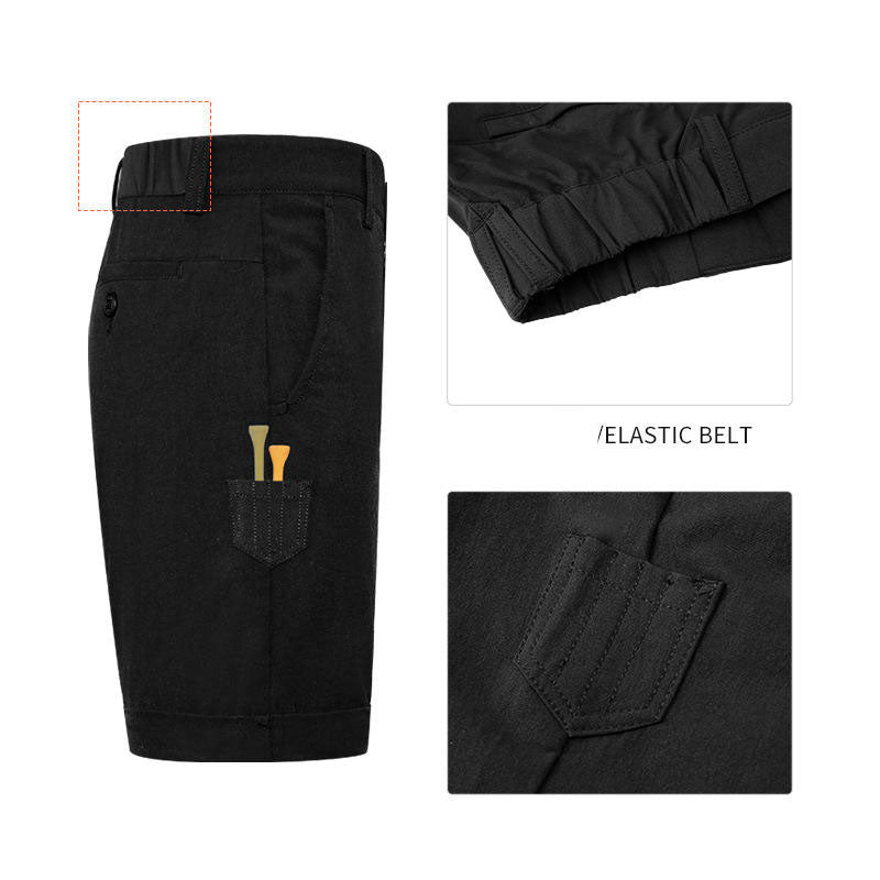 Custom Kids Golf Shorts with Breathable Nylon Cotton Fabric