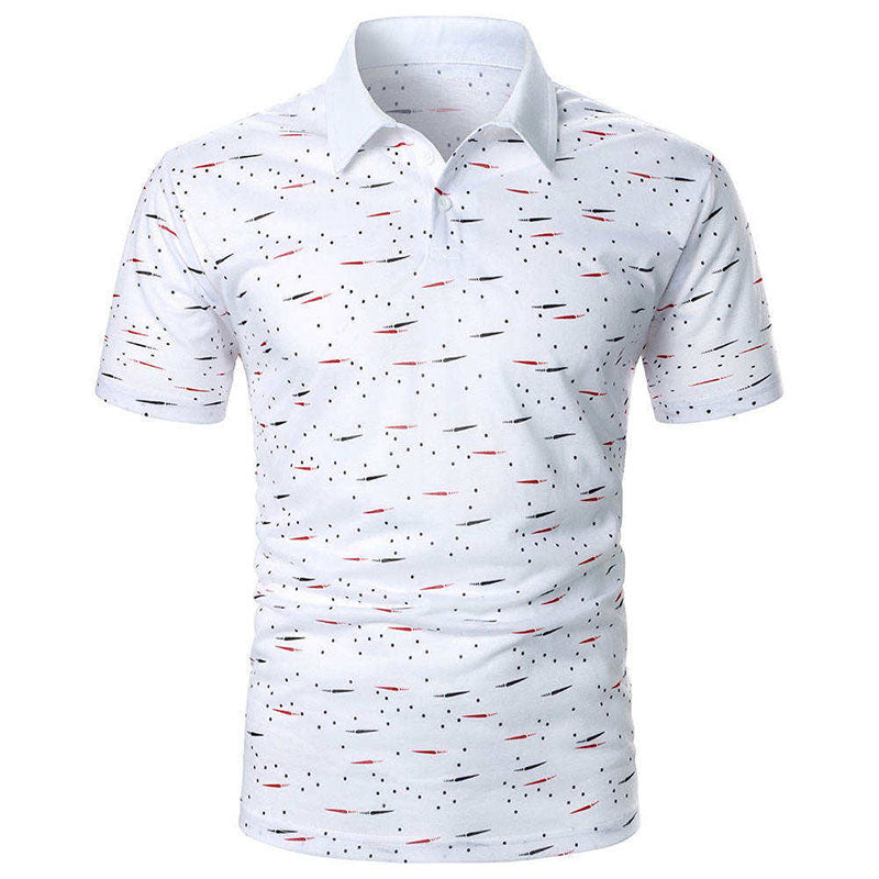 Custom Light Blue Golf Polo with Contrast Collar and Cuffs