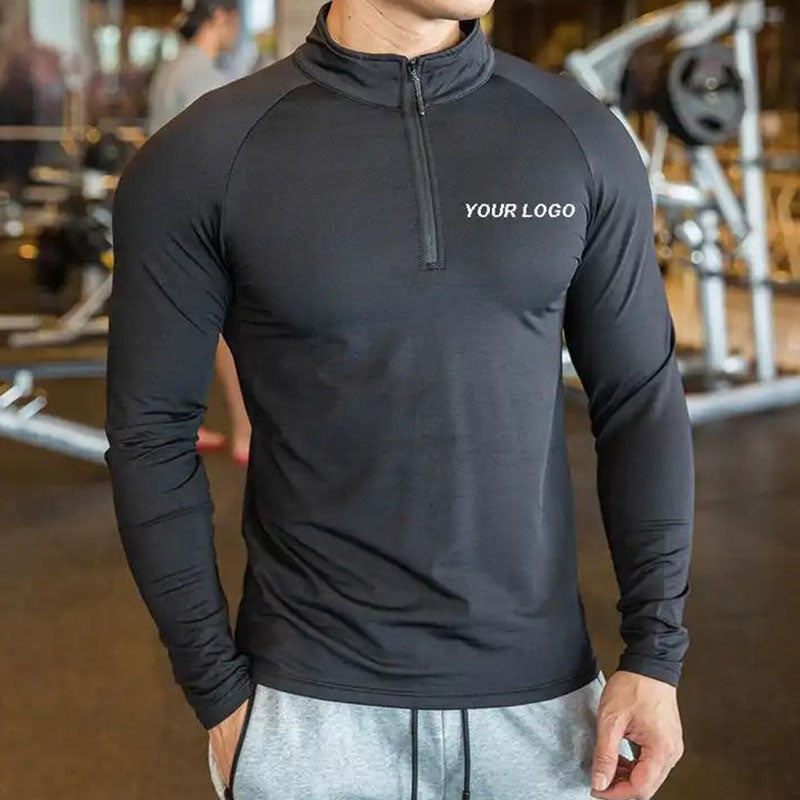 Custom Lightweight 1/4 Zip Pullover Sweatshirt Manufacturer