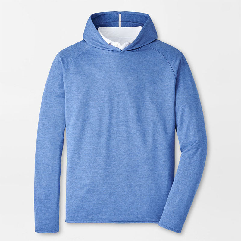 Custom Lightweight Men’s Golf Hoodie with Clean No-Drawcord Design