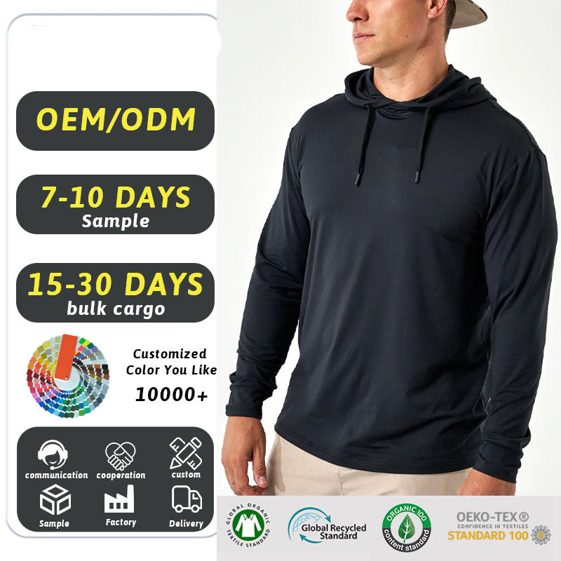 Custom 180 GSM Unisex Golf Hoodie with Quick-Dry Jersey