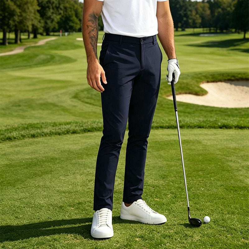 Custom Loud Golf Pants for Men Quick-Dry Stretch OEM Manufacturer
