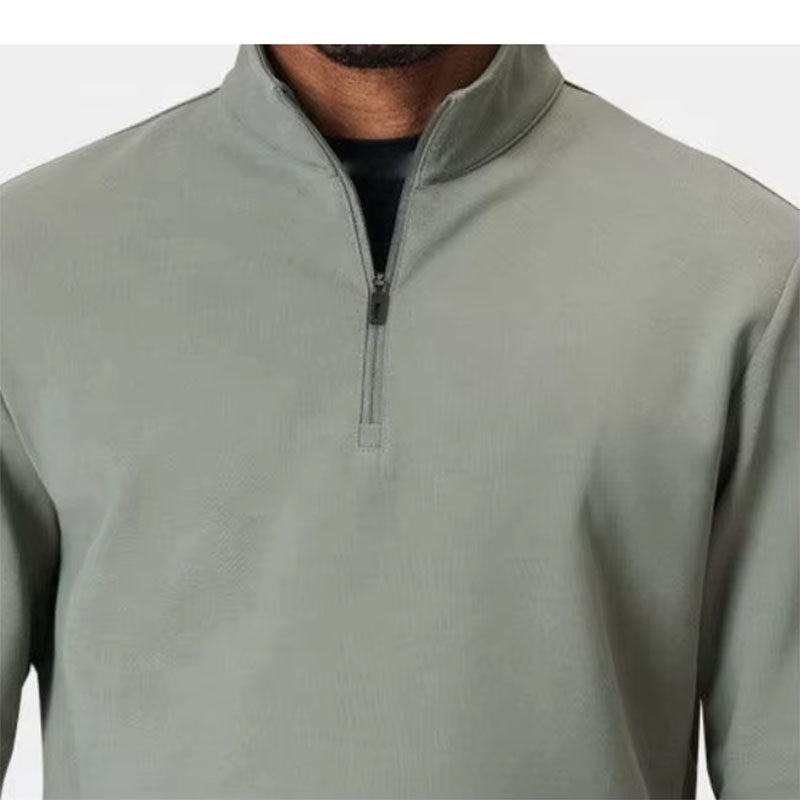 Custom Men’s Athletic 1/4 Zip Pullover | 220gsm Stretch OEM