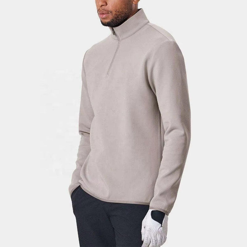 Custom Men’s Athletic 1/4 Zip Pullover | 220gsm Stretch OEM