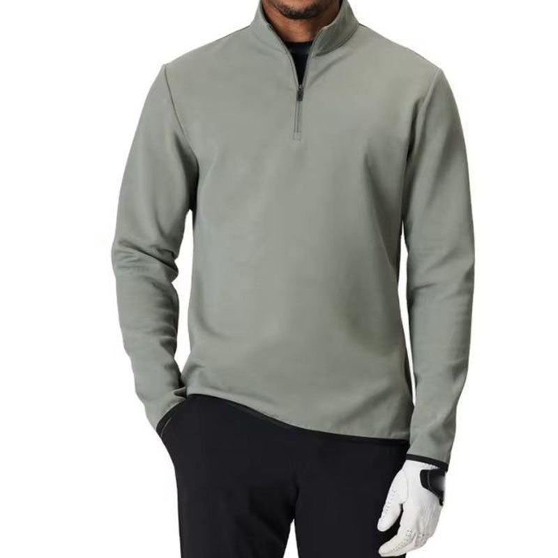 Custom Men’s Athletic 1/4 Zip Pullover | 220gsm Stretch OEM