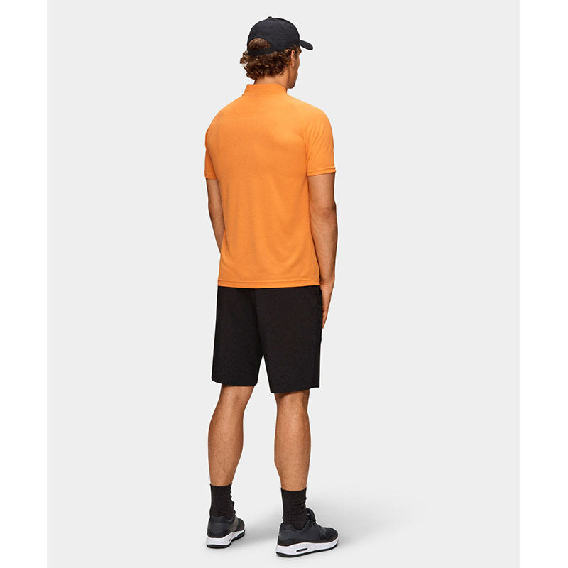 Custom Mens Black Golf Shorts in 240gsm Cotton Canvas