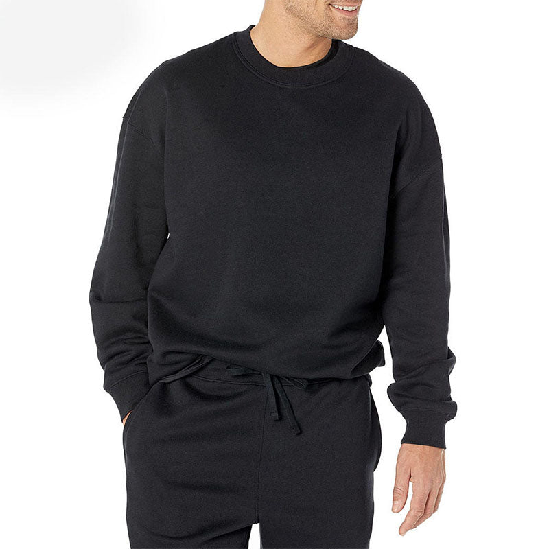 Custom Mens Crewneck Sweaters in 280 GSM Slim-Fit Knit