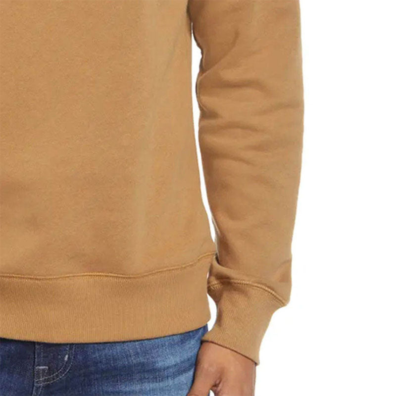Custom Men's Crewneck Sweatshirt in Vintage Solid Cotton Blend