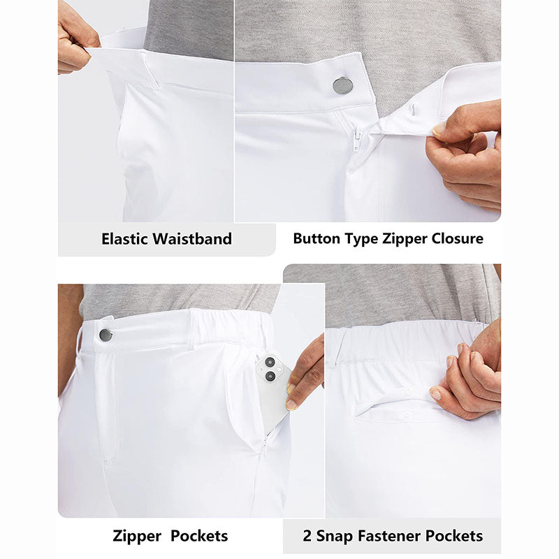 Custom Men’s Golf Pants Lightweight Knit Jogger OEM Factory