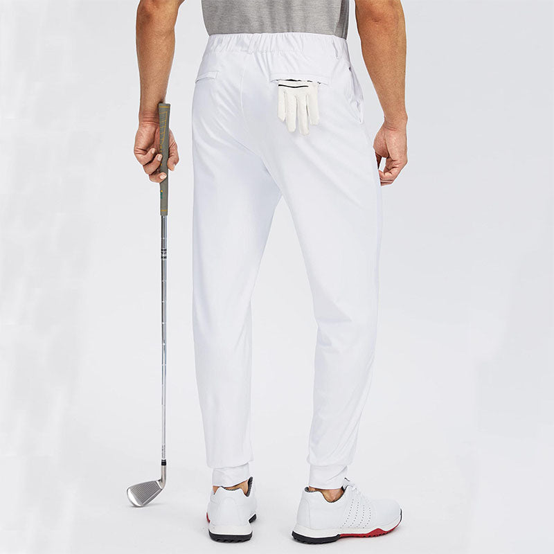 Custom Men’s Golf Pants Lightweight Knit Jogger OEM Factory