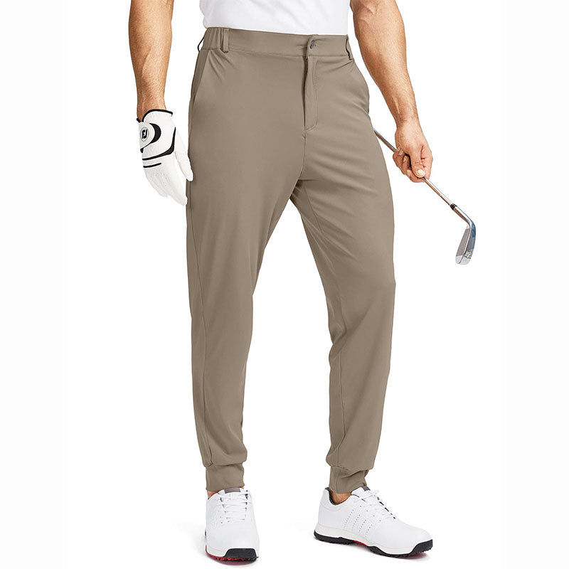 Custom Men’s Golf Pants Lightweight Knit Jogger OEM Factory