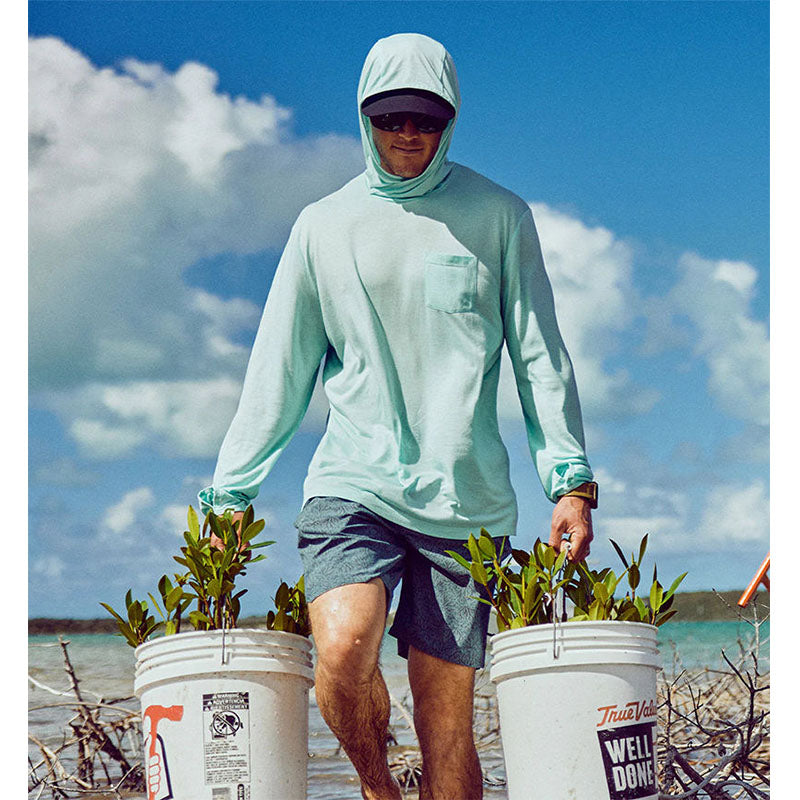 Custom Mens Lightweight Golf Hoodie with Chest Pocket