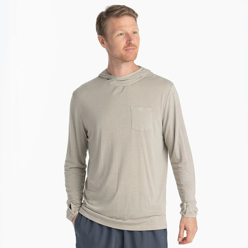 Custom Mens Lightweight Golf Hoodie with Chest Pocket
