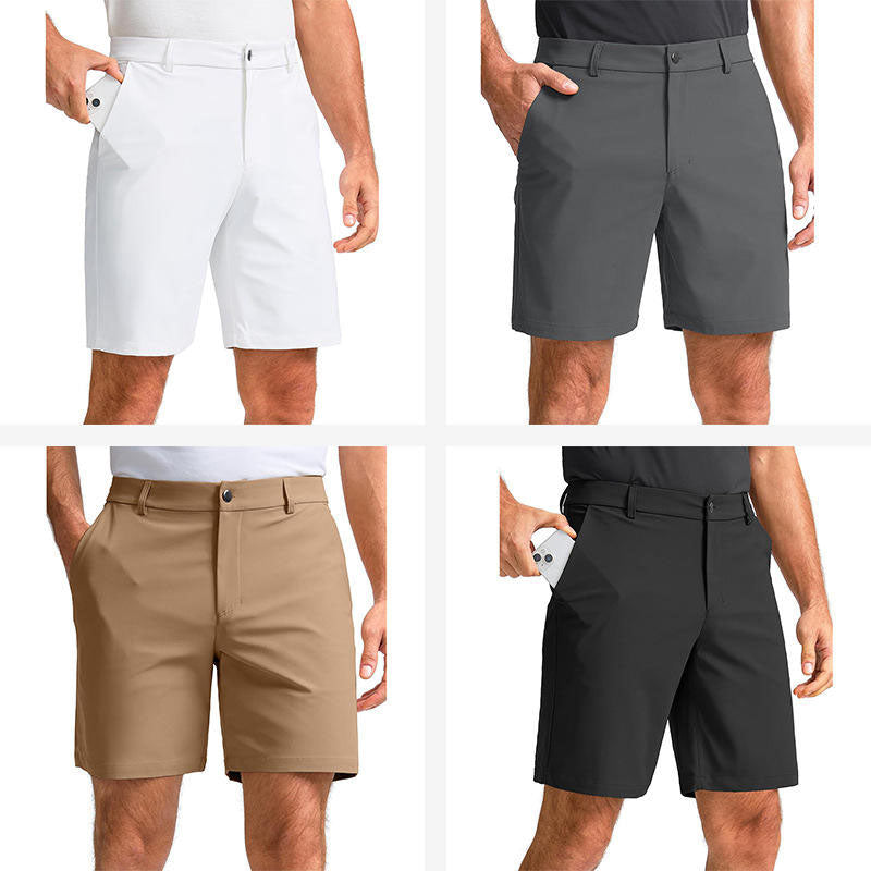 Custom Men’s Quick-Dry Golf Shorts – Multi-Color OEM Style