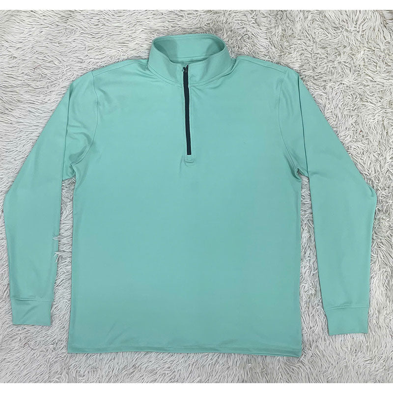 Custom Men’s Quarter-Zip Golf Pullover for Private Label Brands