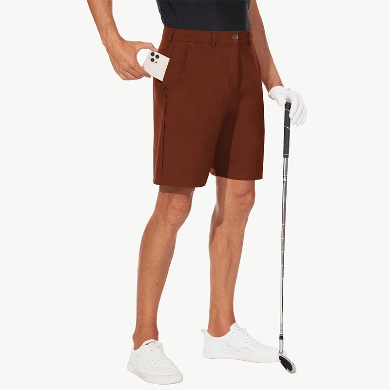 Custom Moisture Wicking Golf Shorts with Lightweight Stretch