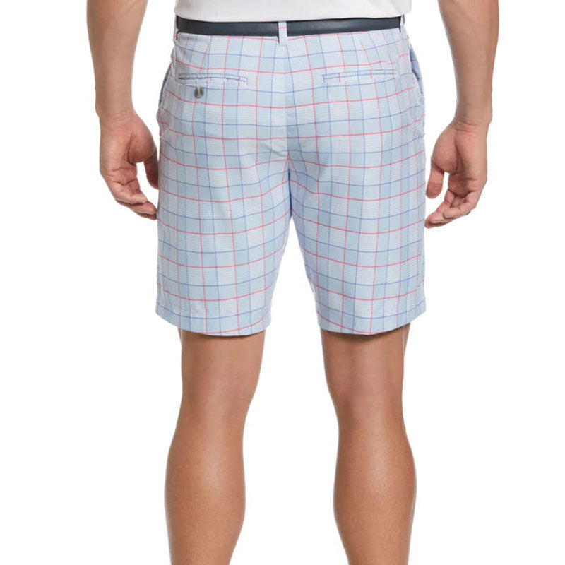 Custom Plaid Golf Shorts for Men – Yarn-Dye OEM Style