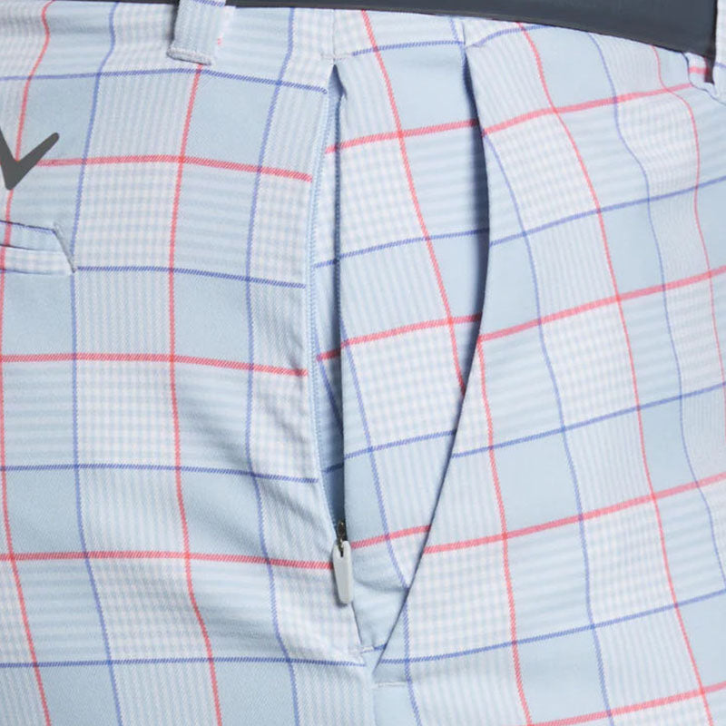 Custom Plaid Golf Shorts for Men – Yarn-Dye OEM Style