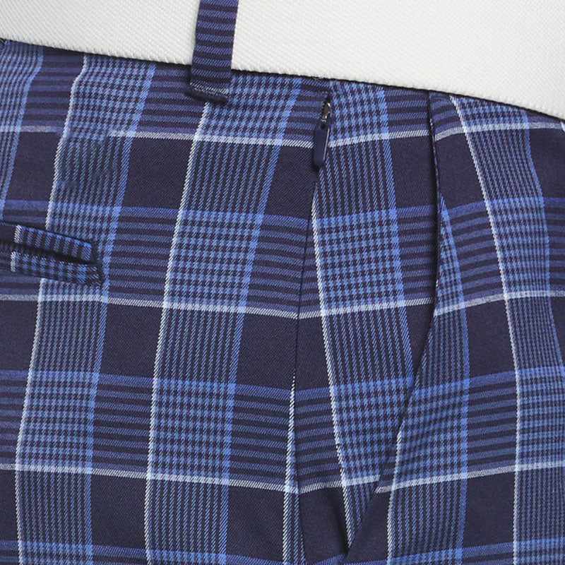 Custom Plaid Golf Shorts for Men – Yarn-Dye OEM Style