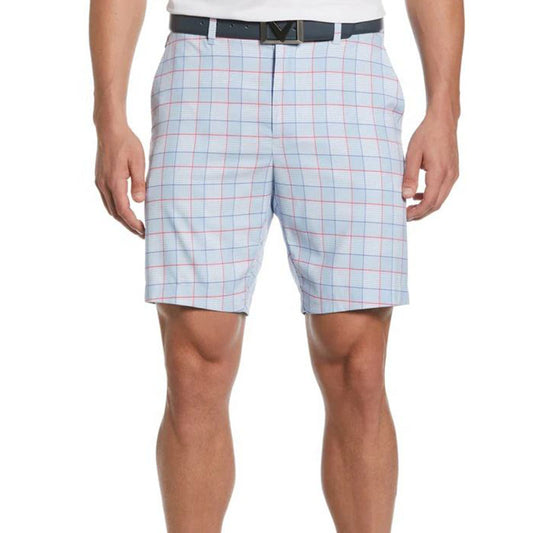 Custom Plaid Golf Shorts for Men – Yarn-Dye OEM Style