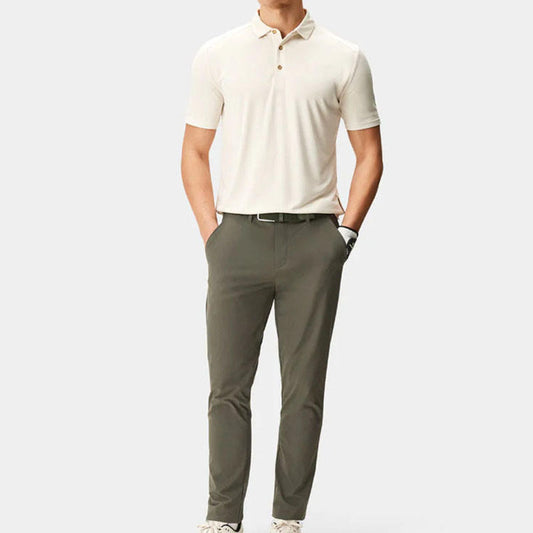 Custom Pro-Style Golf Dress Pants for Men Spandex-Nylon OEM