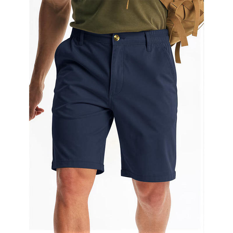 Custom Red Golf Shorts for Men – Soft Polyester OEM Style