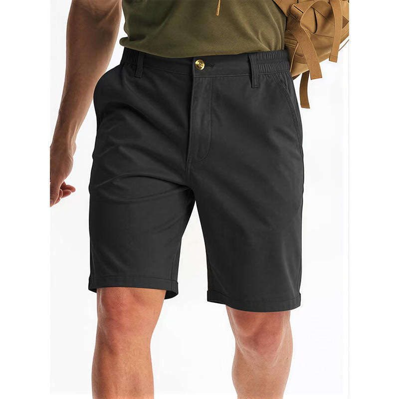 Custom Red Golf Shorts for Men – Soft Polyester OEM Style