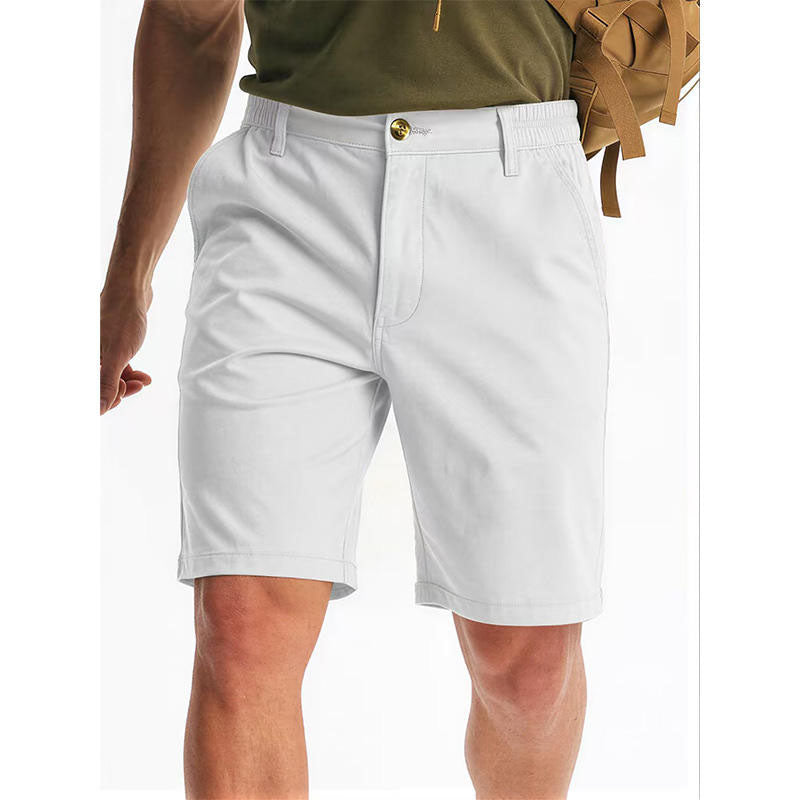 Custom Red Golf Shorts for Men – Soft Polyester OEM Style