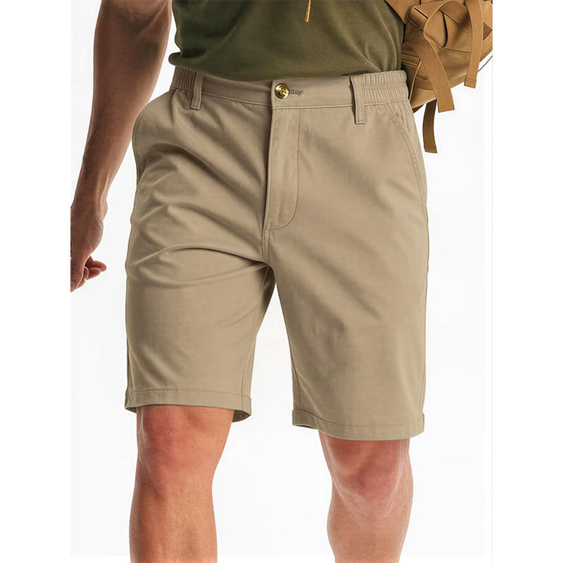 Custom Red Golf Shorts for Men – Soft Polyester OEM Style