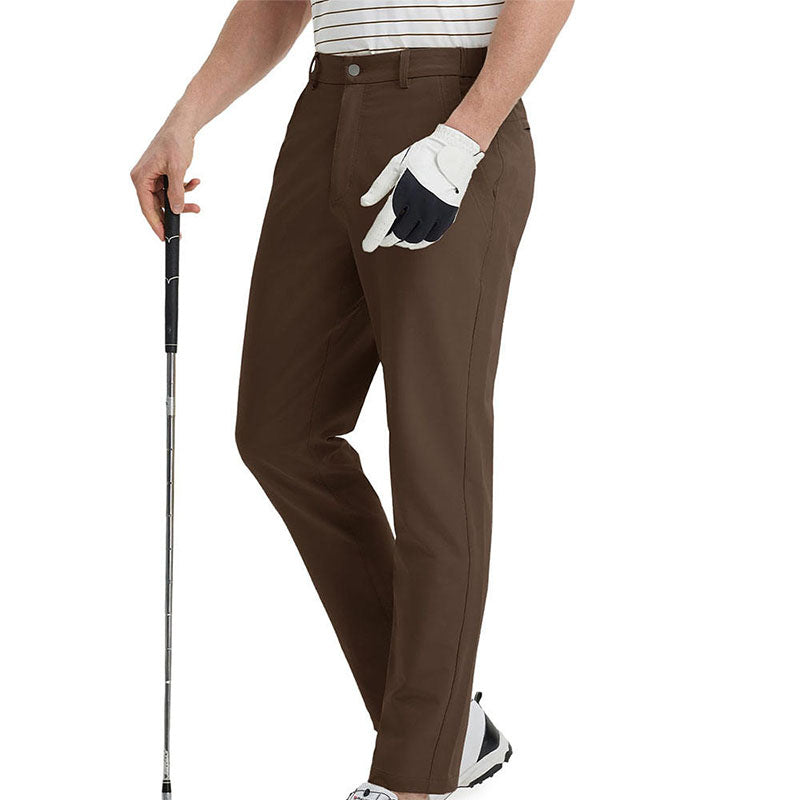 Custom Regular Fit Golf Pants for Men Midweight Cotton-Blend OEM