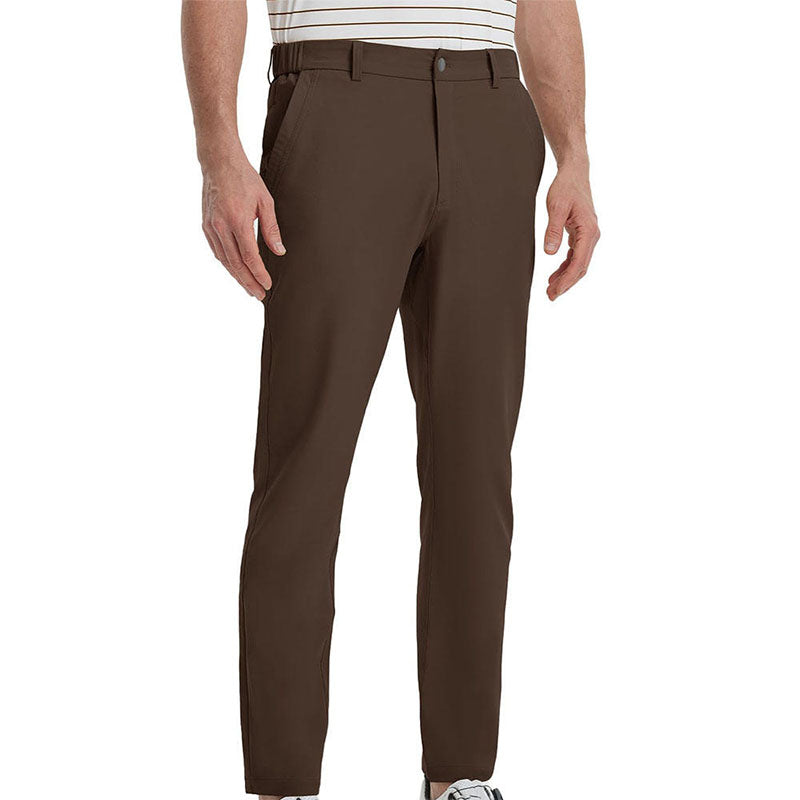 Custom Regular Fit Golf Pants for Men Midweight Cotton-Blend OEM